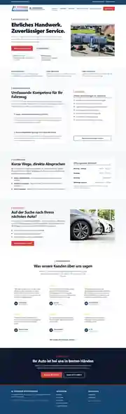 Heidemeier KFZ in der Desktop-Ansicht