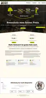 Holz Neli in der Desktop-Ansicht