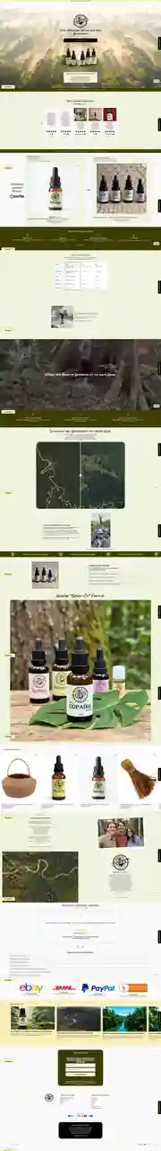 MadeByForest in der Desktop-Ansicht