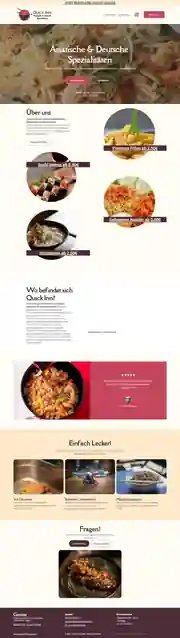 Quick Inn in der Desktop-Ansicht